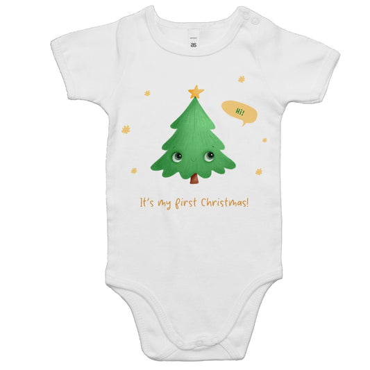 It's My First Christmas - Baby Bodysuit