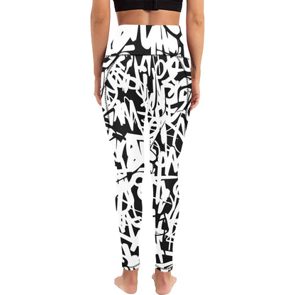 Graffiti - Women's Leggings with Pockets