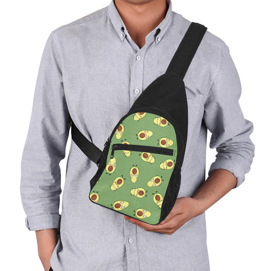 Avocado Characters - Chest Bag