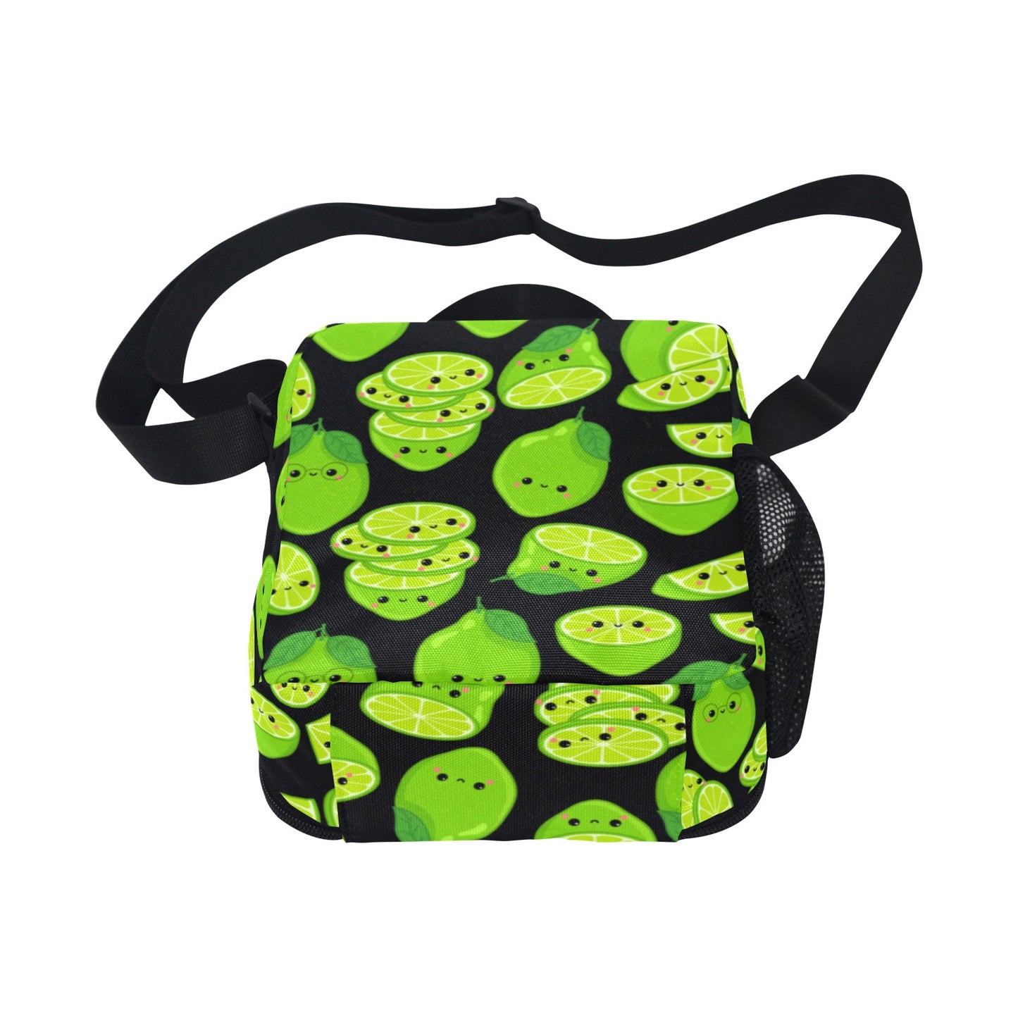 Cute Limes - Crossbody Lunch Bag for Kids Kids Crossbody Lunch Bag Printed Offshore