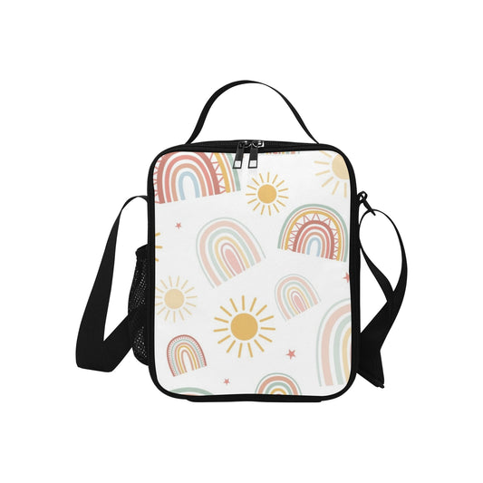 Pastel Rainbows - Crossbody Lunch Bag for Kids