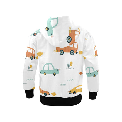 Cars - Junior Boys Zip Up Hoodie