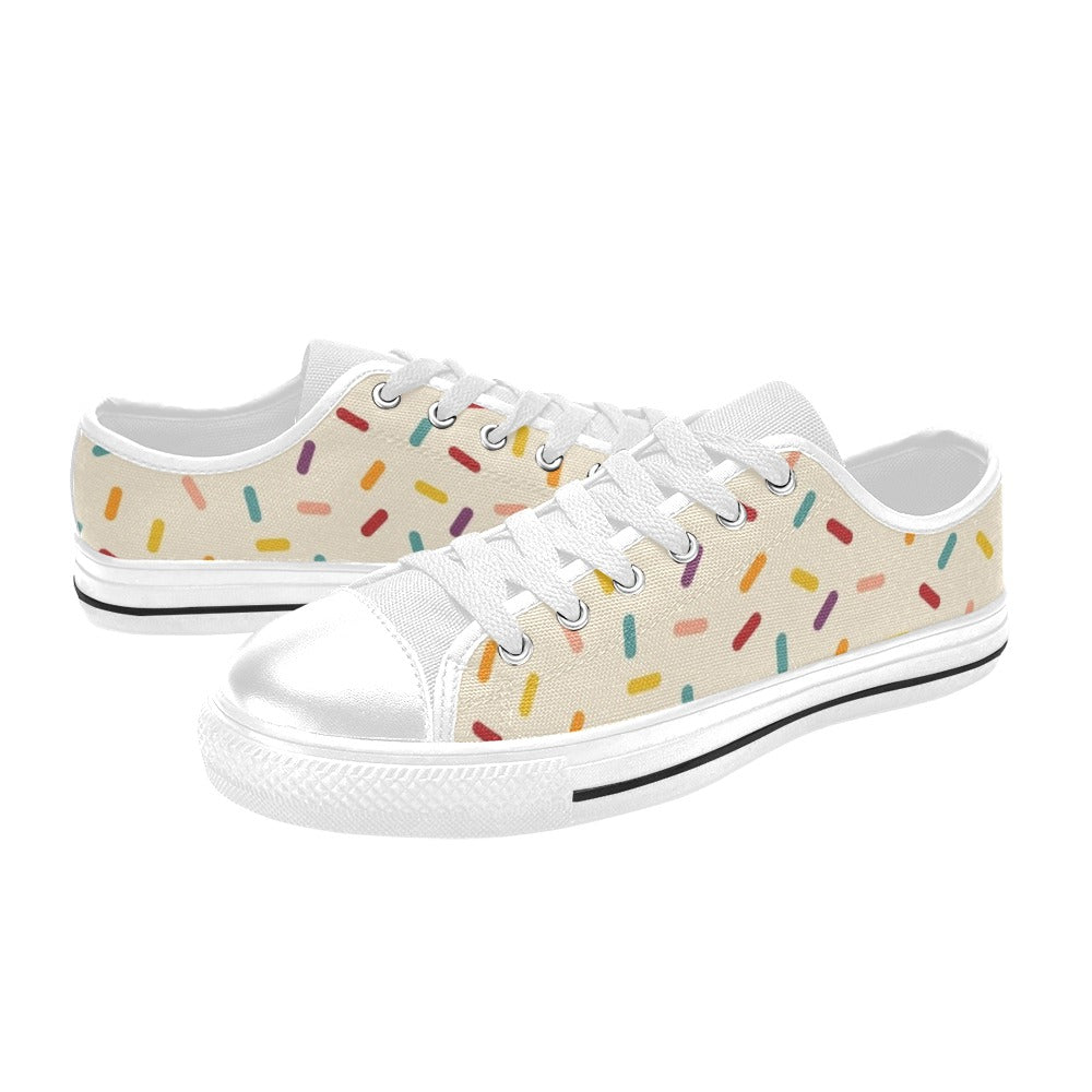 Sprinkles - Women's Classic Canvas Shoes Women's Canvas Shoes