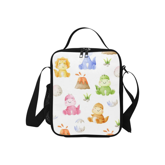 Hatching Dinosaurs - Crossbody Lunch Bag for Kids