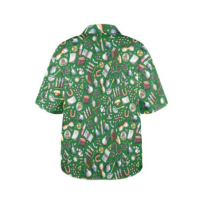 Science Love - Womens Hawaiian Shirt