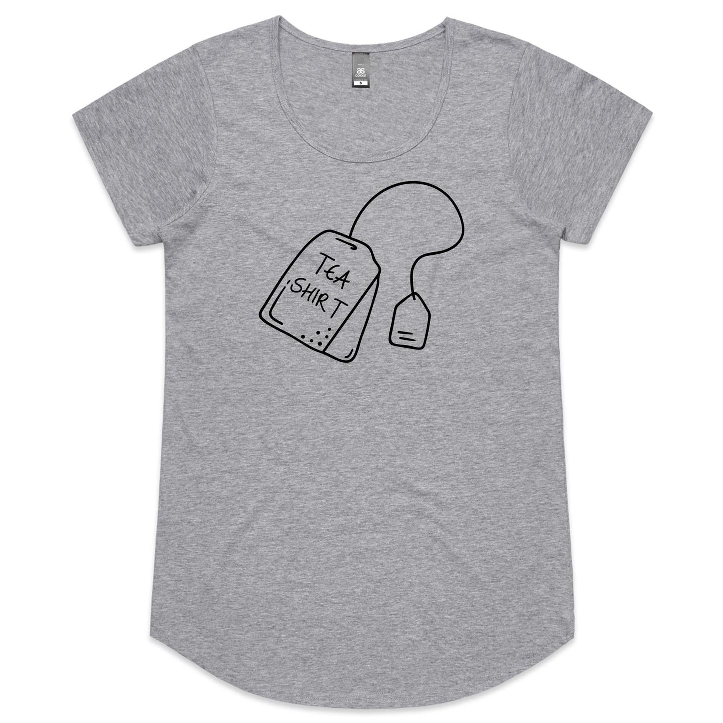 Tea Shirt - Womens Scoop Neck T-Shirt