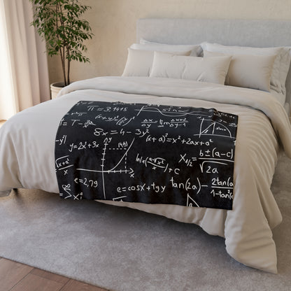 Equations - Soft Polyester Blanket 30'' × 40'' Blanket