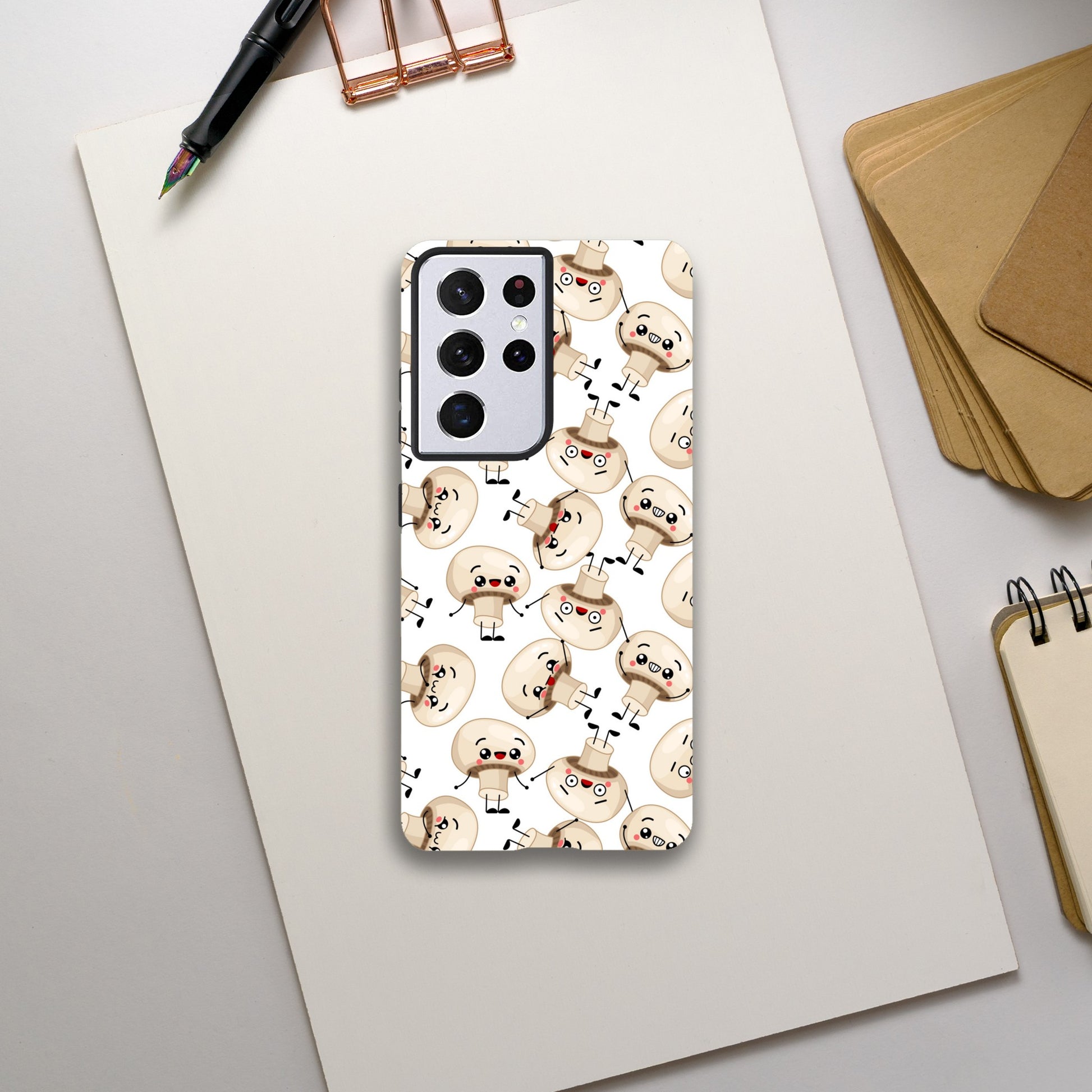 Cute Mushrooms - Phone Tough Case Galaxy S21 Ultra Phone Case Globally Fulfilled