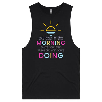 Exercise In The Morning - Tank Top Tee