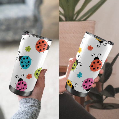 Ladybugs - 20oz Travel Mug / Tumbler