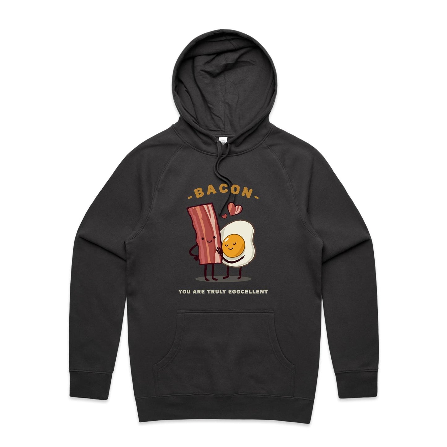 Bacon, You Are Truly Eggcellent - Supply Hood Coal Mens Supply Hoodie Food
