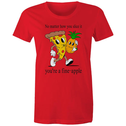 Pineapple Pizza - Womens T-shirt