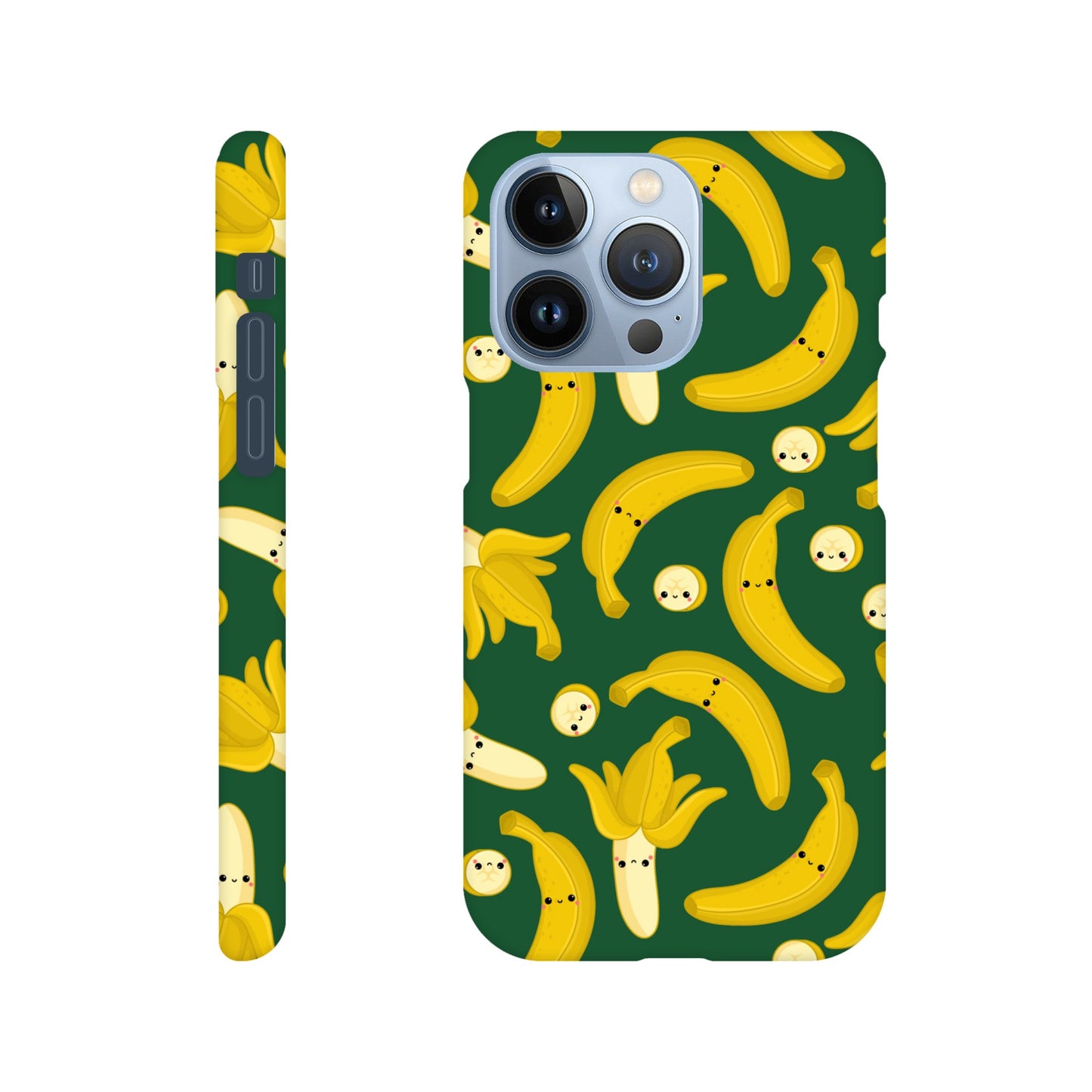 Happy Bananas - Phone Cases Slim case Apple - iPhone 13 Pro Print Material Globally Fulfilled