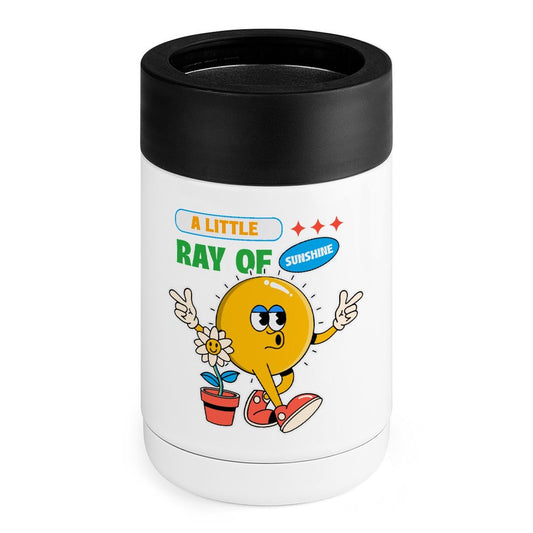 A Little Ray Of Sunshine - Stainless Steel Can Cooler