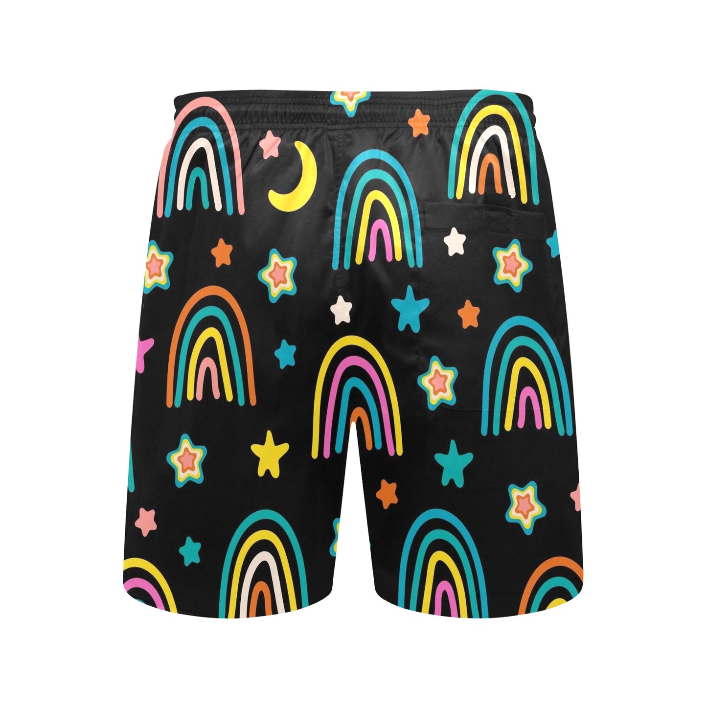 Rainbows - Men's Mid-Length Beach Shorts