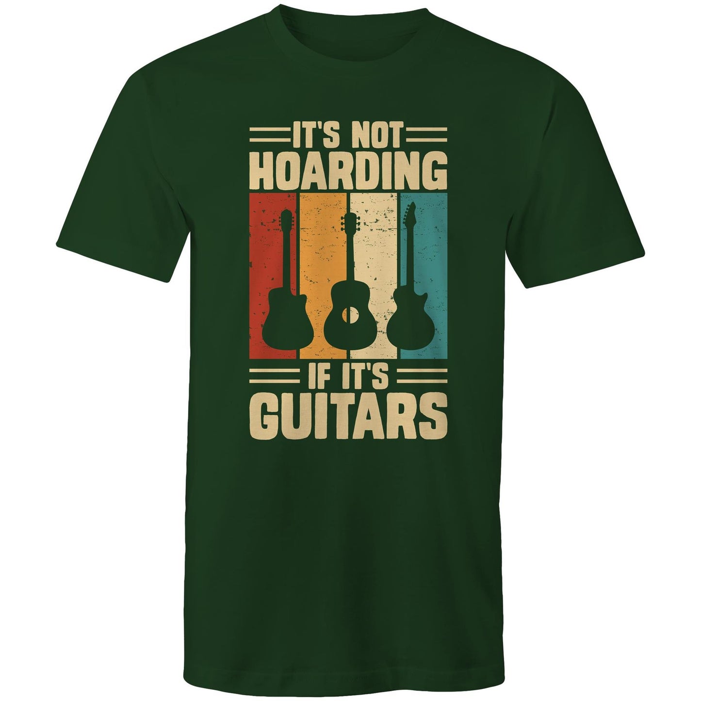 It's Not Hoarding If It's Guitars - Mens T-Shirt