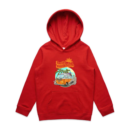 Hello Sunshine, Beach Van - Youth Supply Hood