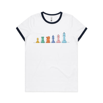 Chess - Women's Ringer Tee