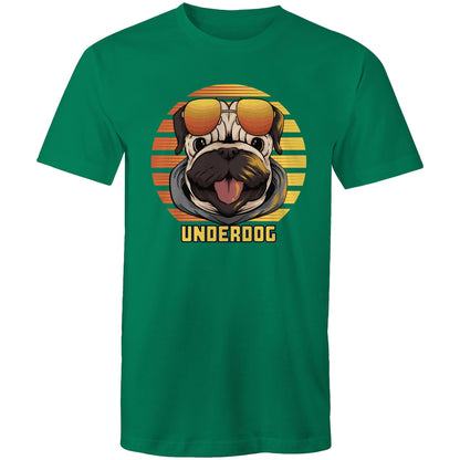 Underdog - Mens T-Shirt Kelly Green Mens T-shirt animal