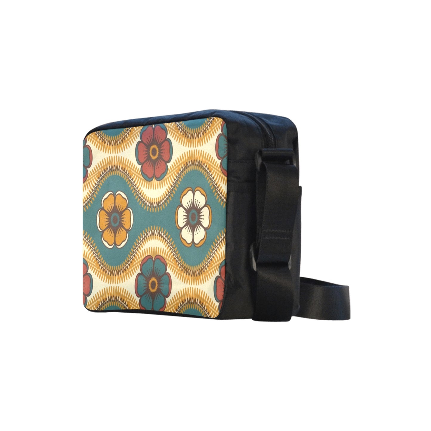 Vintage Floral - Classic Cross-body Nylon Bag