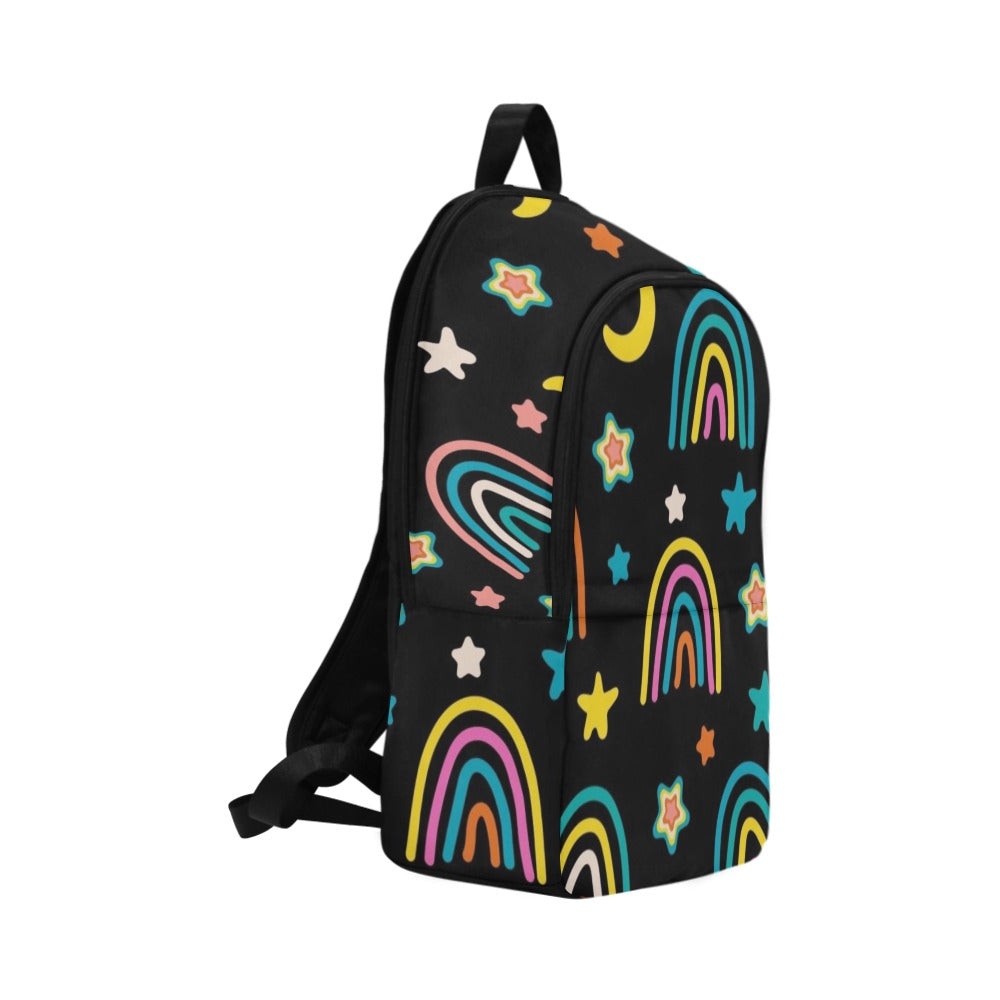 Rainbows - Fabric Backpack for Adult Adult Casual Backpack