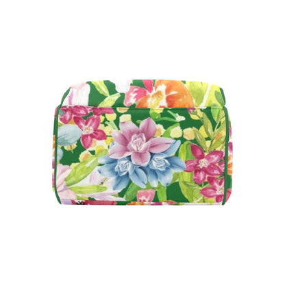 Bright Floral - Multifunction Backpack Multifunction Backpack Plants Printed Offshore