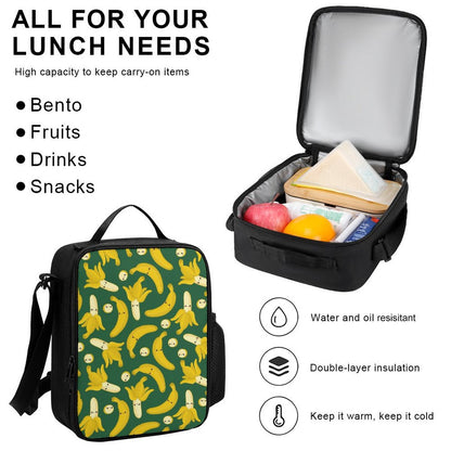 Happy Bananas - School Backpack Three Piece Set