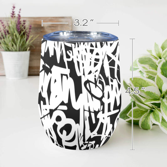 Graffiti - 12oz Wine Tumbler