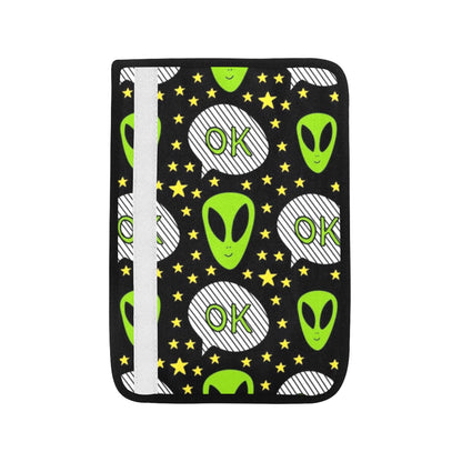 Alien OK - Car Seat Belt Cover 7''x10'' (Pack of 2)