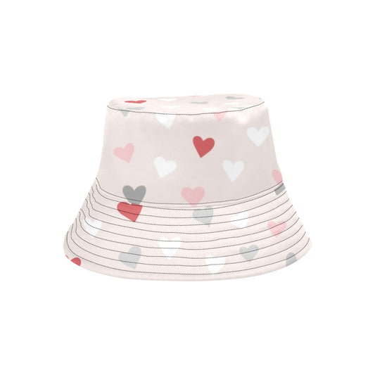 Pretty Hearts - Womens Bucket Hat