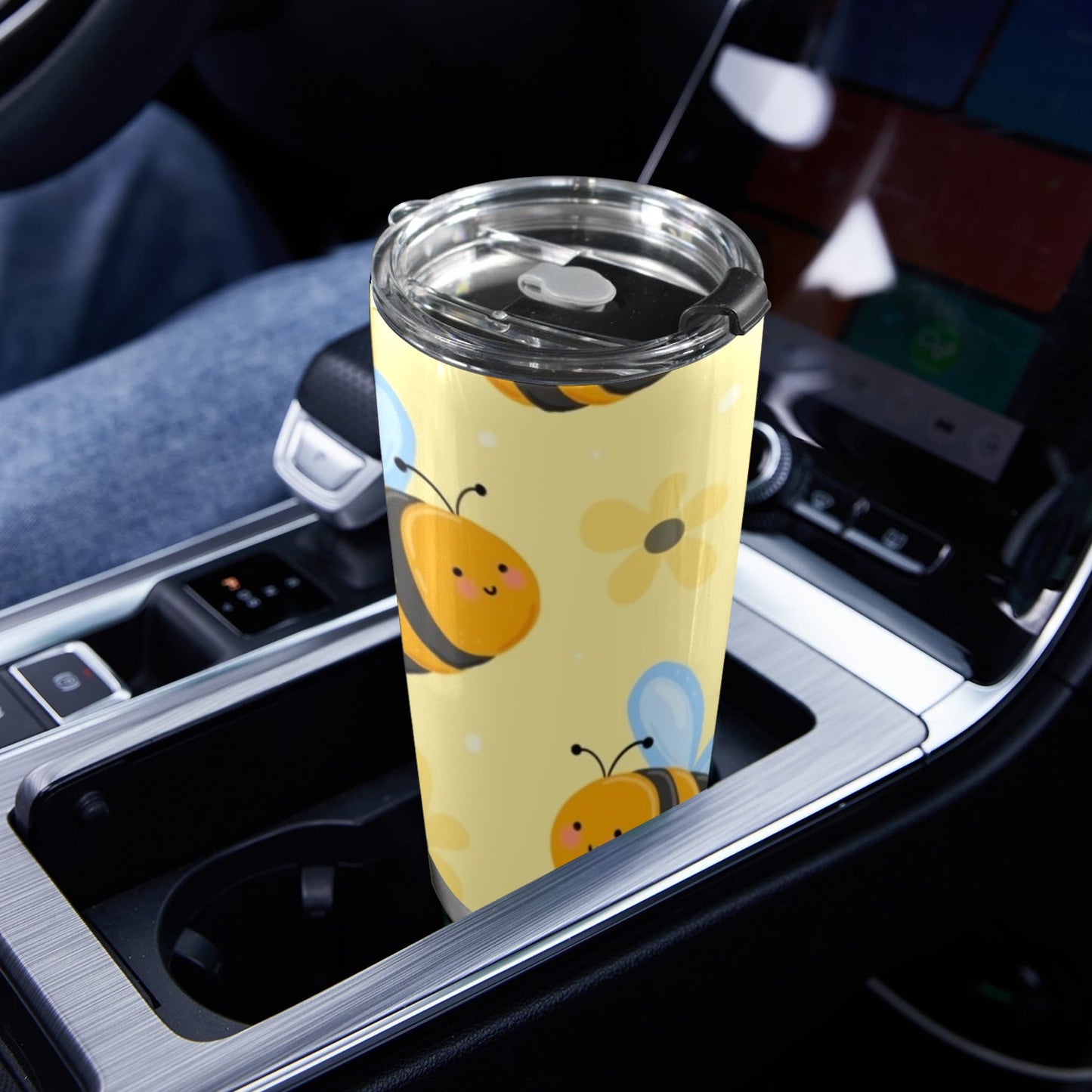 Bright Bees - 20oz Travel Mug / Tumbler