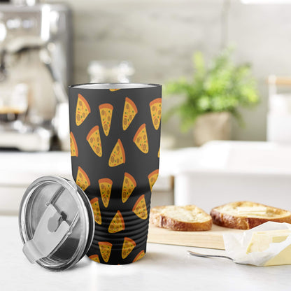 Pizzas - 30oz Insulated Stainless Steel Mobile Tumbler