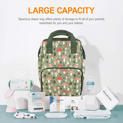 Mushroom Garden - Multifunction Backpack