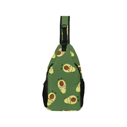 Avocado Characters - Cross-Body Chest Bag Cross-Body Chest Bag