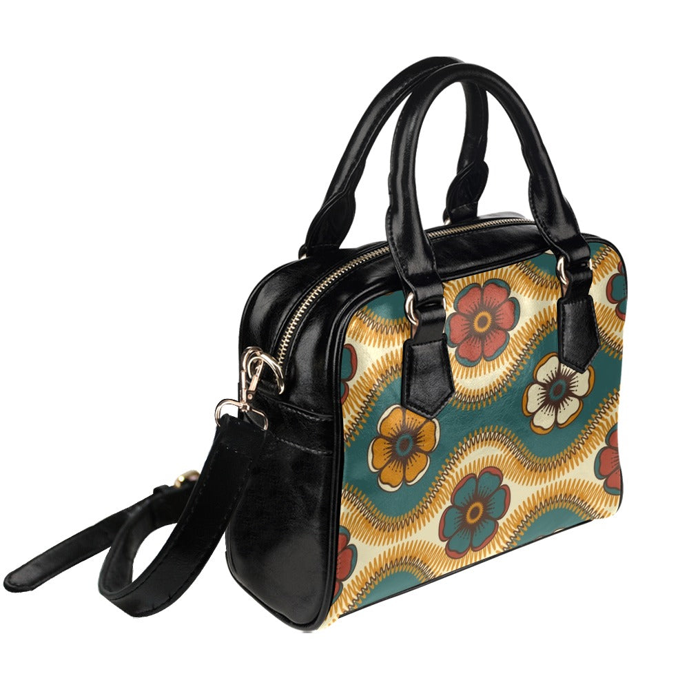 Vintage Floral - Shoulder Handbag