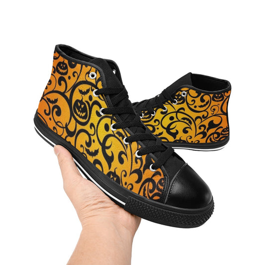 Halloween - Women's High Top Canvas Shoes