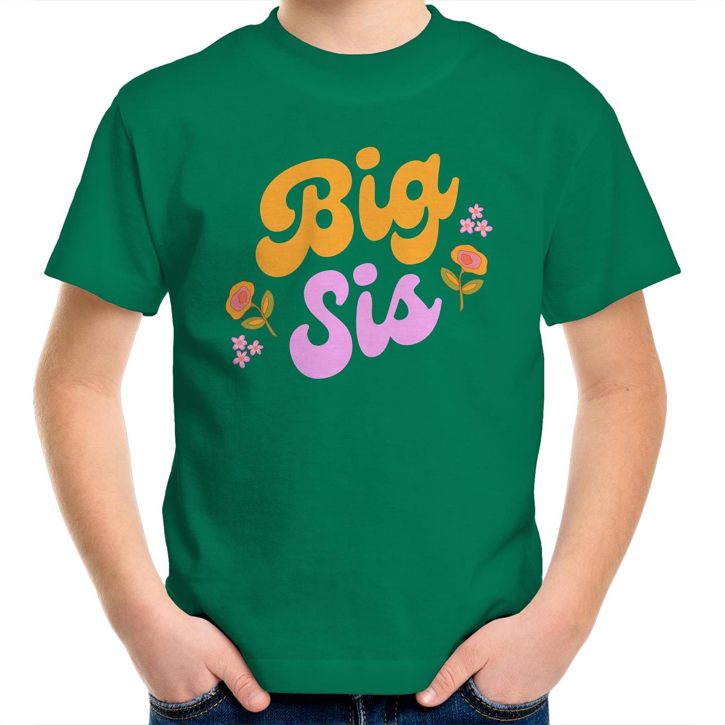 Big Sis, Sister - Kids Youth T-Shirt