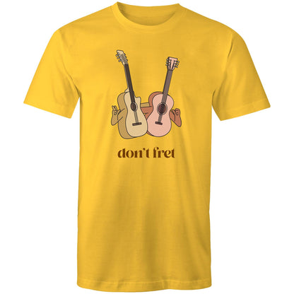 Don't Fret, Guitars - Mens T-Shirt