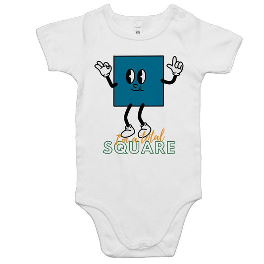 I'm A Total Square - Baby Bodysuit