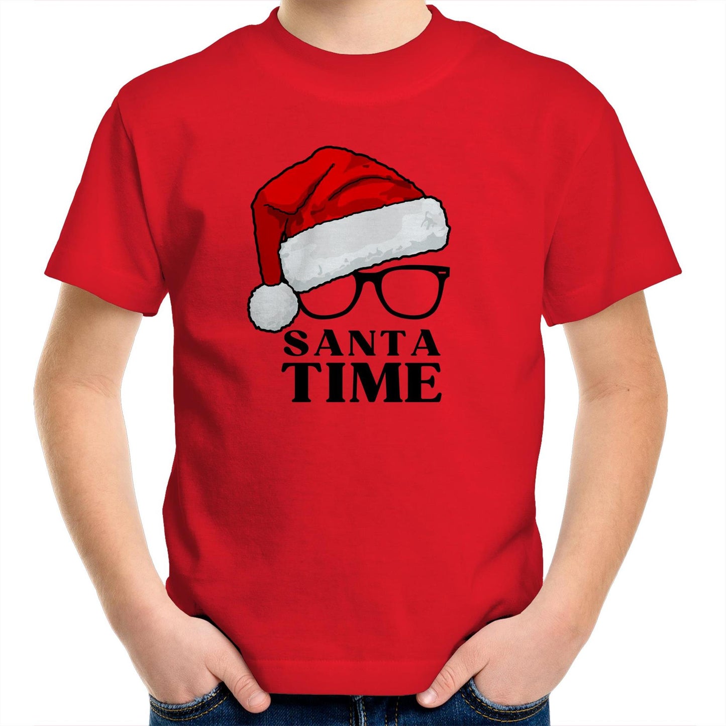 Santa Time - Kids Youth T-Shirt