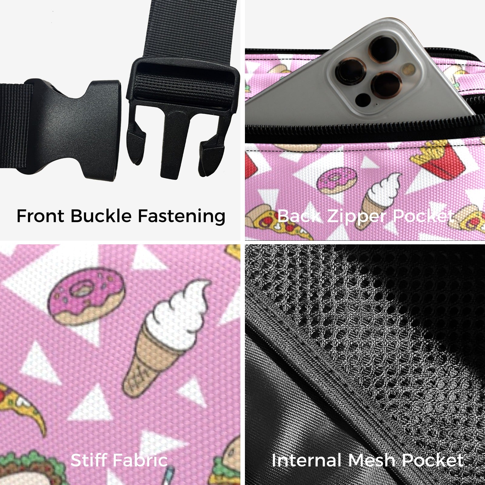 Fast Food - Belt Bag Belt Bag Food Printed Offshore