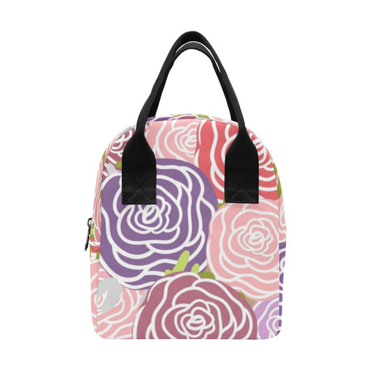 Abstract Roses - Lunch Bag