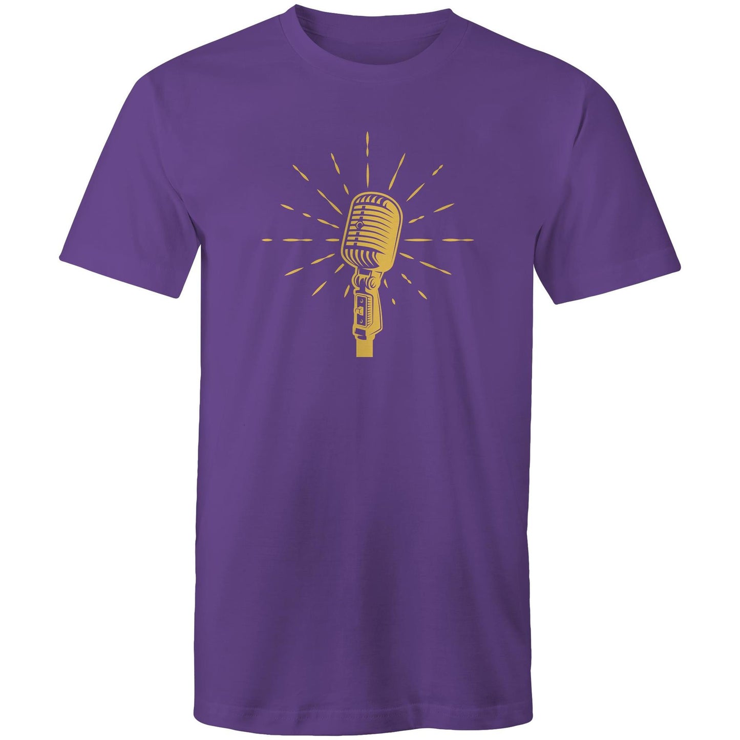 Retro Microphone - Mens T-Shirt