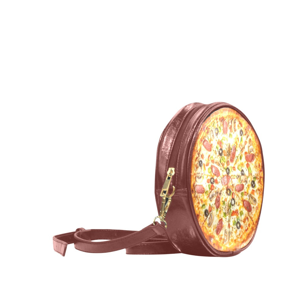 Pizza - Round Sling Bag