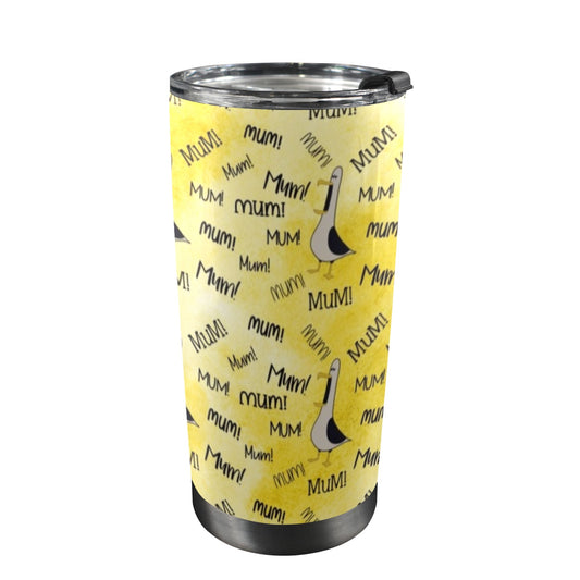 Seagull Mum - 20oz Travel Mug / Tumbler One Size 20oz Travel Mug / Tumbler animal Mum Printed Offshore