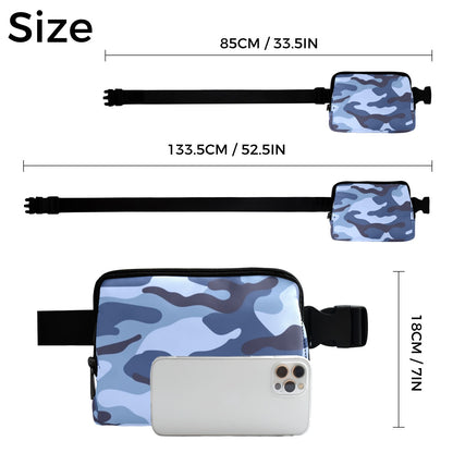 Blue Camouflage - Belt Bag Belt Bag Printed Offshore