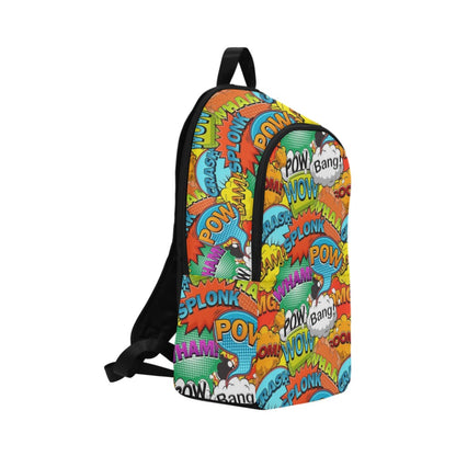 Comic Book 2 - Fabric Backpack for Adult Adult Casual Backpack comic