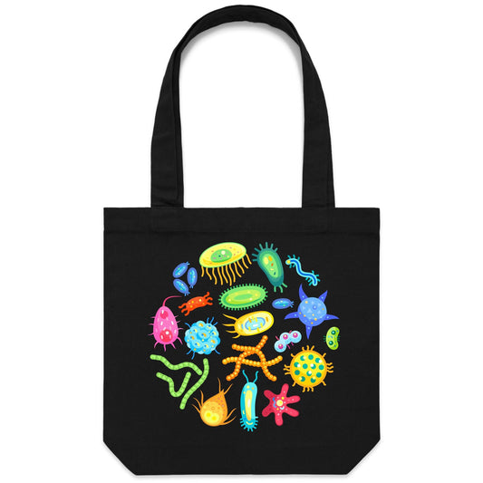 Under The Microscope - Canvas Tote Bag