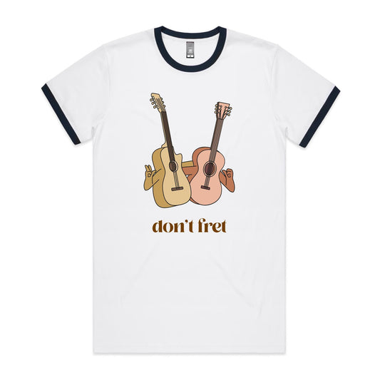 Guitars, Don't Fret - Staple Ringer Tee