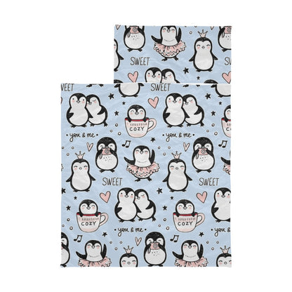 Penguin Love - Kids Sleeping Bag